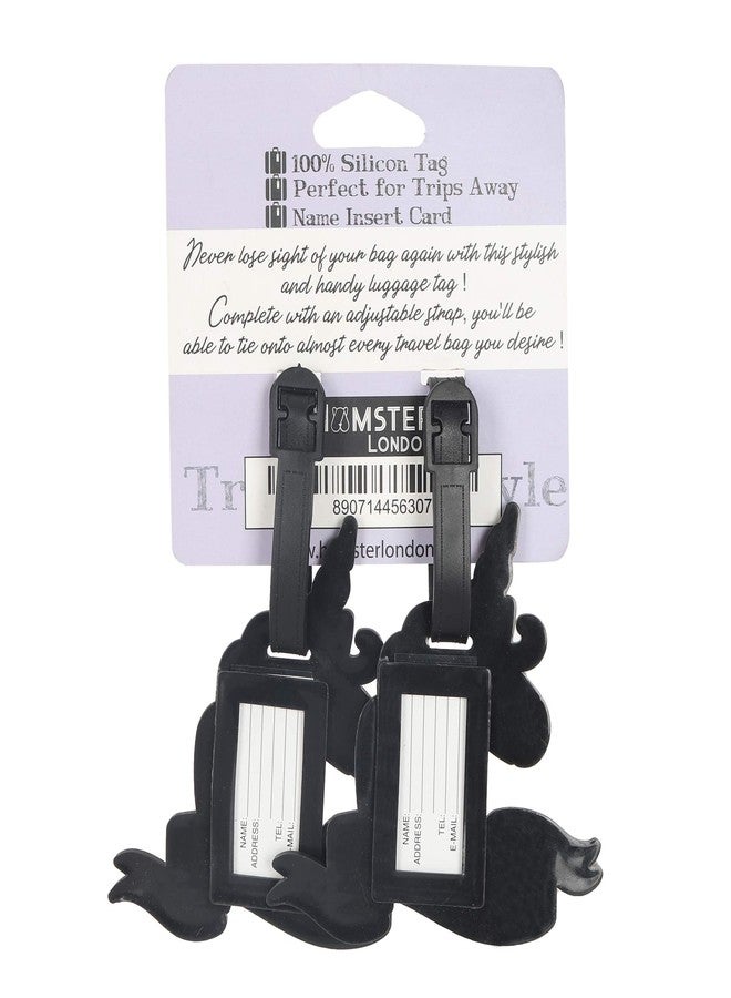 هاستر مجموعة بطاقات أمتعة هامستر لندن / بطاقات أمتعة للسفر - عبوة من قطعتين (يونيكورن) - Image 3